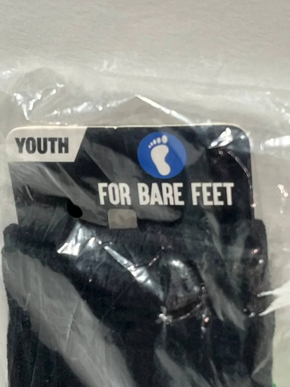 NEW For Bare Feet North Dakota University Fighting Hawks Youth Socks Size 13